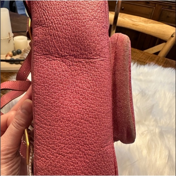 Pink GUCCI Suede Women's Backpack(Vintage) - Picture 4 of 10